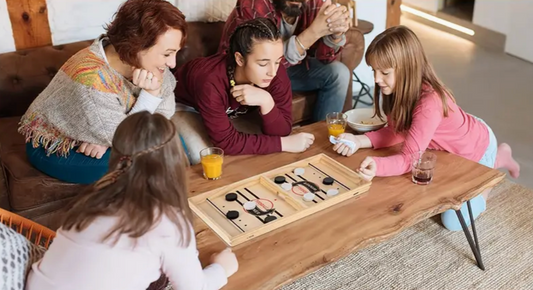 Slingpuck Brætspil: En Actionfyldt Oplevelse for Familie og Venner